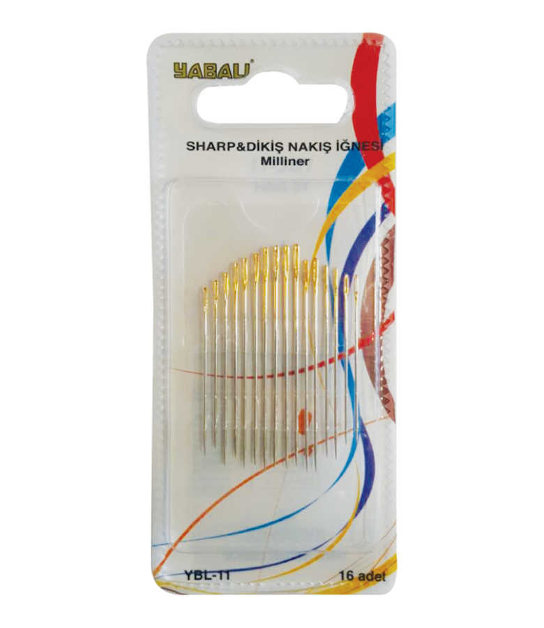 YABALI SHARP DİKİŞ NAKIŞ İĞNESİ YBL-11